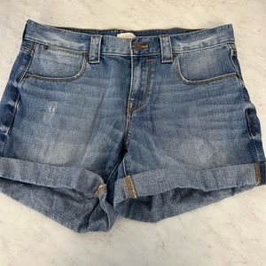 J Crew blue Jean shorts